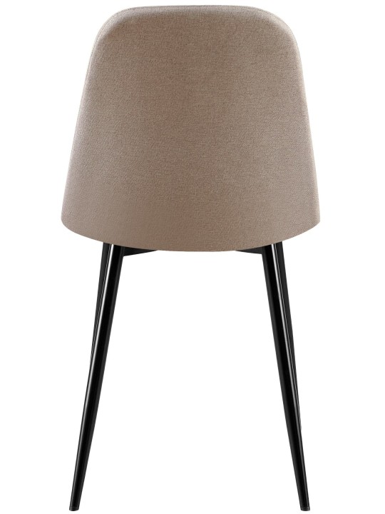 Stolička Giverny látka, sivá