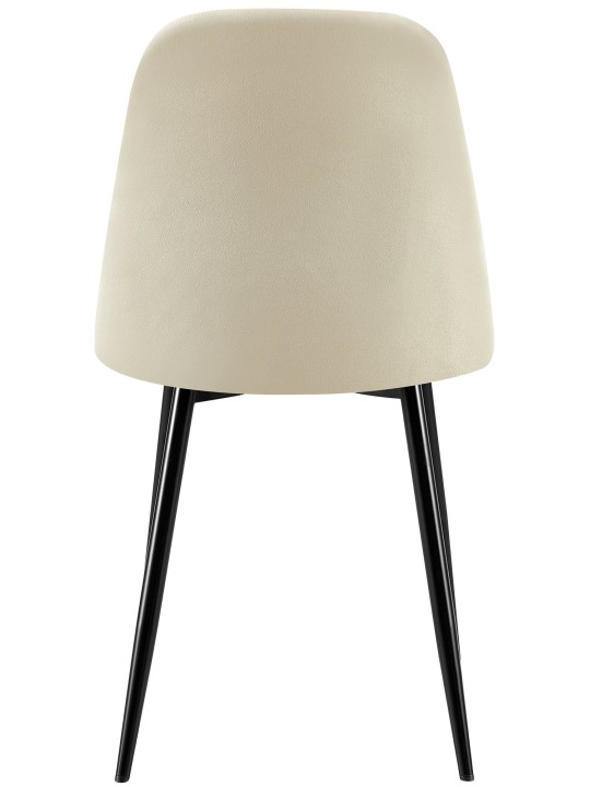 Stolička Giverny látka, krémová