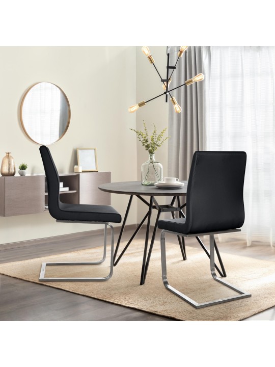 Jedálenská stolička Belfort, čierna