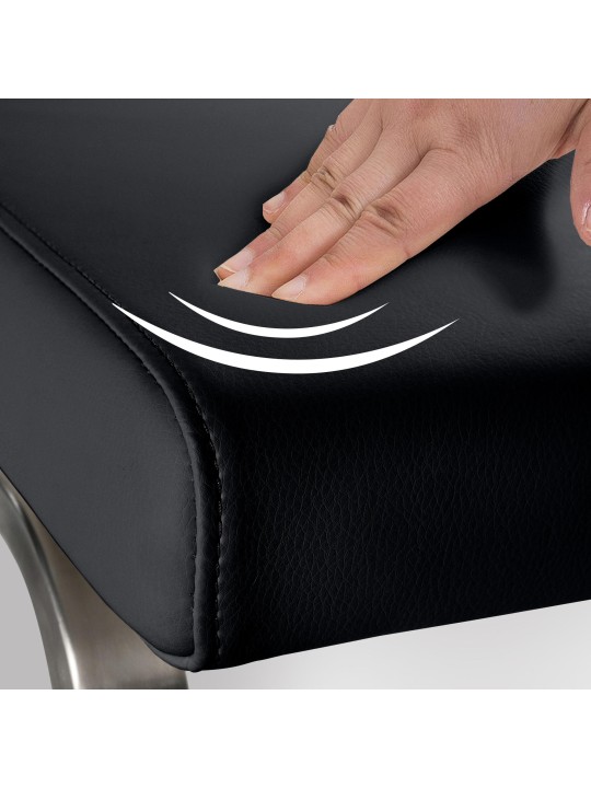 Jedálenská stolička Belfort, čierna