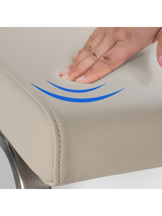 Jedálenská stolička Belfort, krémová