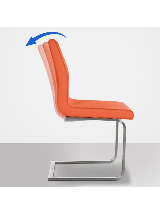 Jedálenská stolička Belfort, oranžová