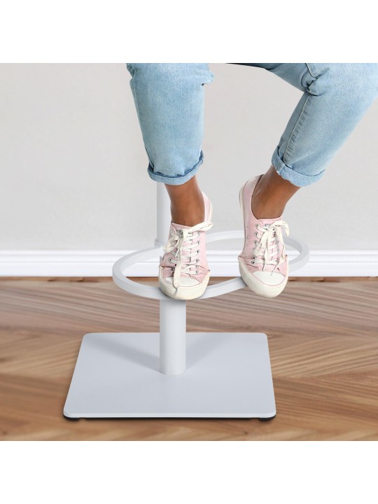 Barová stolička Damaso W látka, terakotovo hnedá