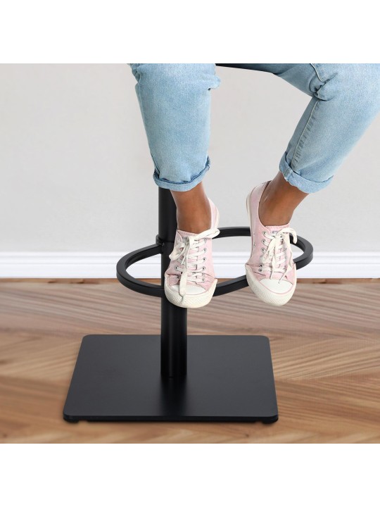 Sada 2 barových stoličiek Damaso látka, tyrkysová