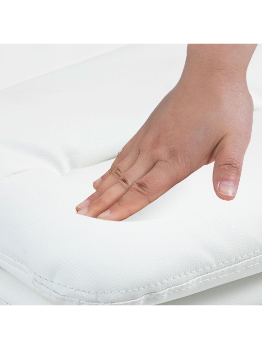 Barová stolička Damar z umelej kože, biela Barová stolička Damar z umelej kože, biela