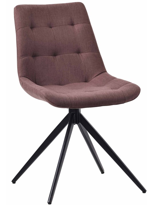 Jedálenská stolička Merna látka, hnedá