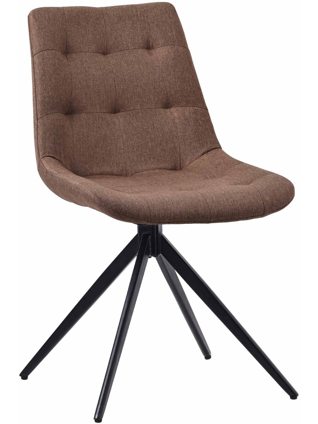 Jedálenská stolička Merna látka, šedohnedá