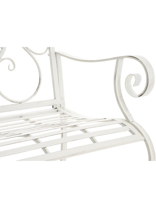 Sada 2 záhradných stoličiek Punjab, antická biela