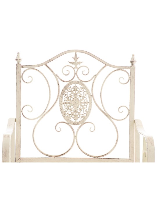 Sada 2 záhradných stoličiek Punjab, antická krémová