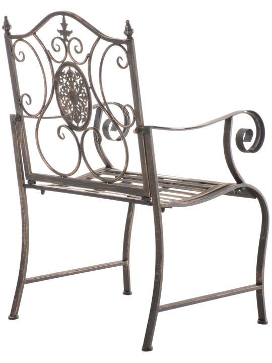 Sada 2 záhradných stoličiek Punjab, bronzová