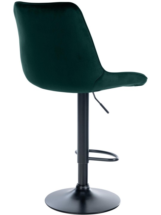 Barová stolička Toni velvet, zelená