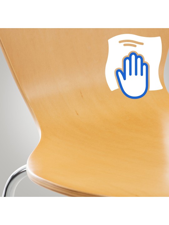 Sada 4 kresiel pre návštevníkov Calisto, prírodná