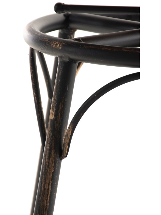 Sada 2 barových stoličiek Beam, bronzová