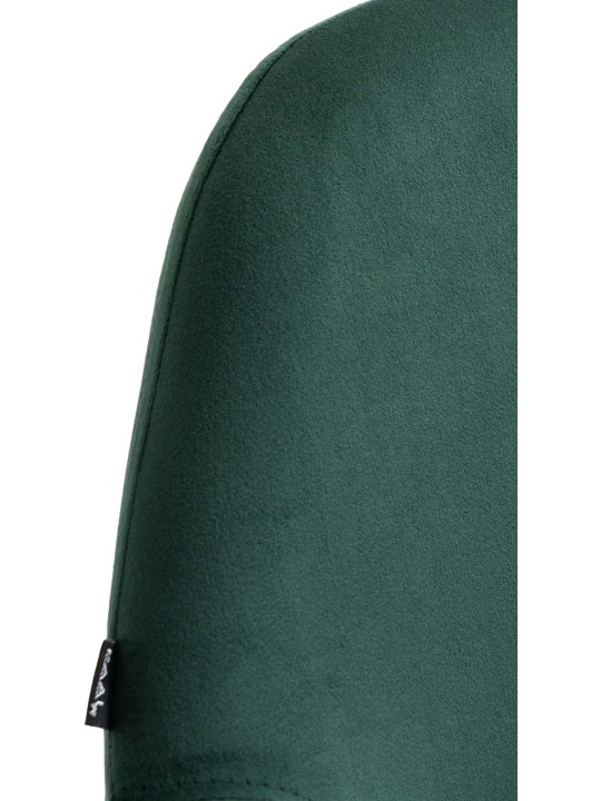 Sada 2 barových stoličiek Braga velvet, tmavozelená