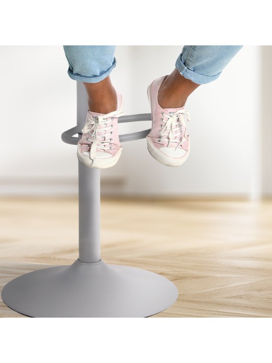 Barová stolička Aveiro, sivá