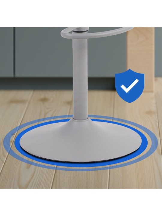 Barová stolička Aveiro, sivá