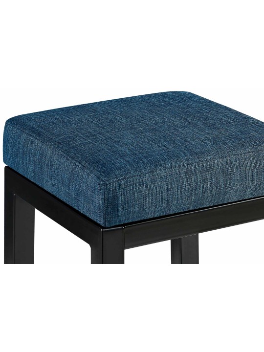 Barová stolička Taylor B85 látka, modrá