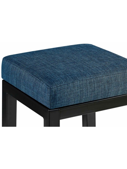 Barová stolička Taylor B80 látka, modrá