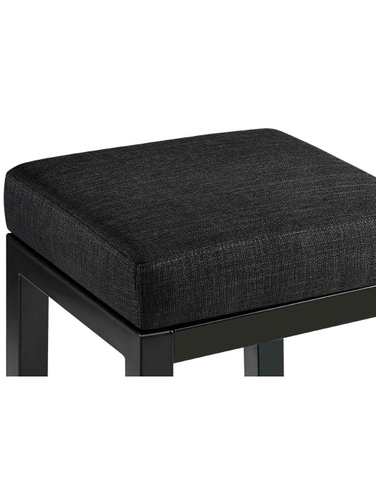 Barová stolička Taylor B80 látka, tmavosivá