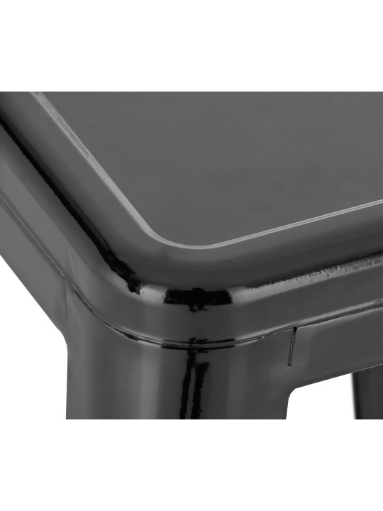 Barová stolička Joshua, čierna