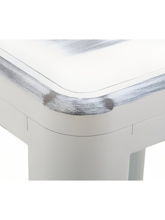 Sada 2 barových stoličiek Joshua, antická biela