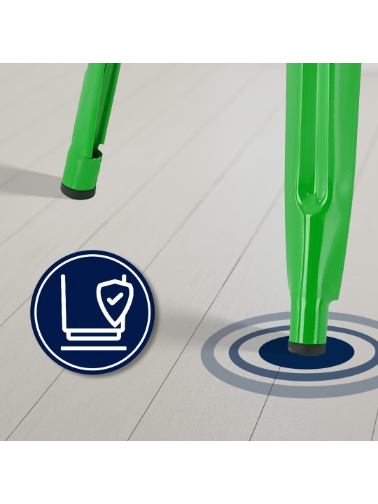 Sada 2 barových stoličiek Joshua, zelená