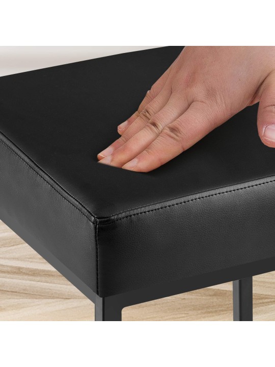 Barová stolička Montreal B80, čierna