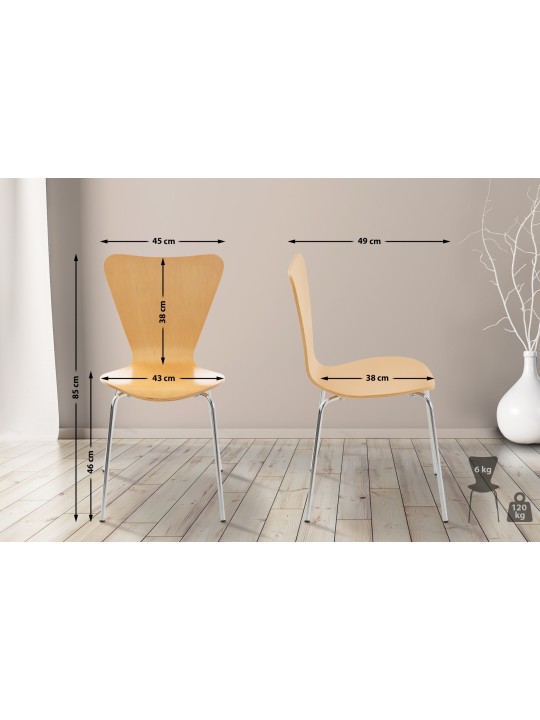 Sada 2 kresiel pre návštevníkov Calisto, prírodná