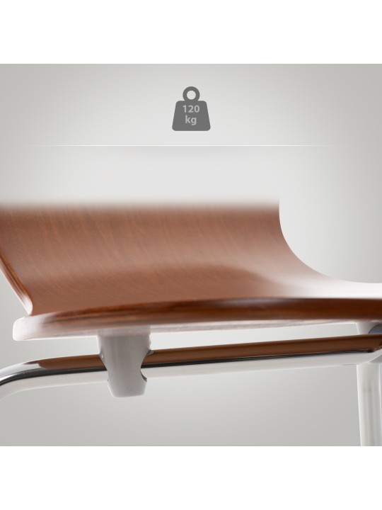 Sada 2 kresiel pre návštevníkov Calisto, hnedá