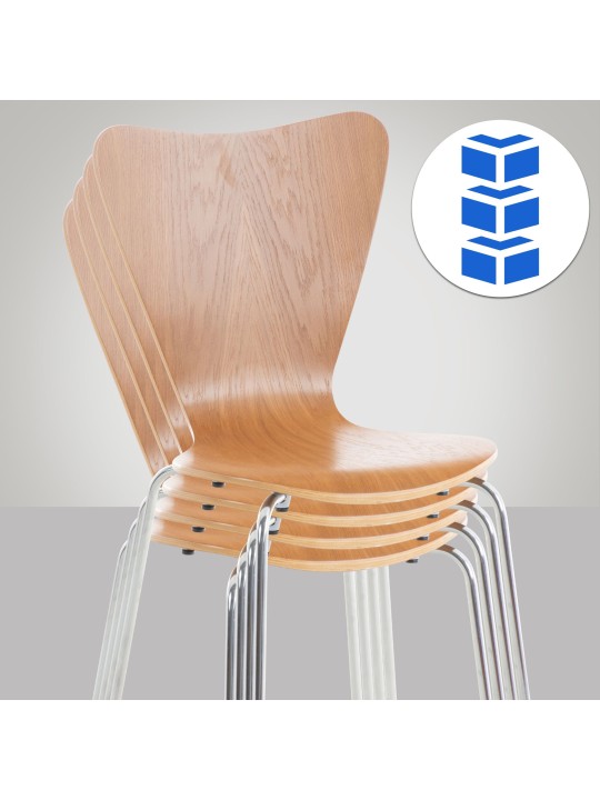 Sada 2 kresiel pre návštevníkov Calisto, dub