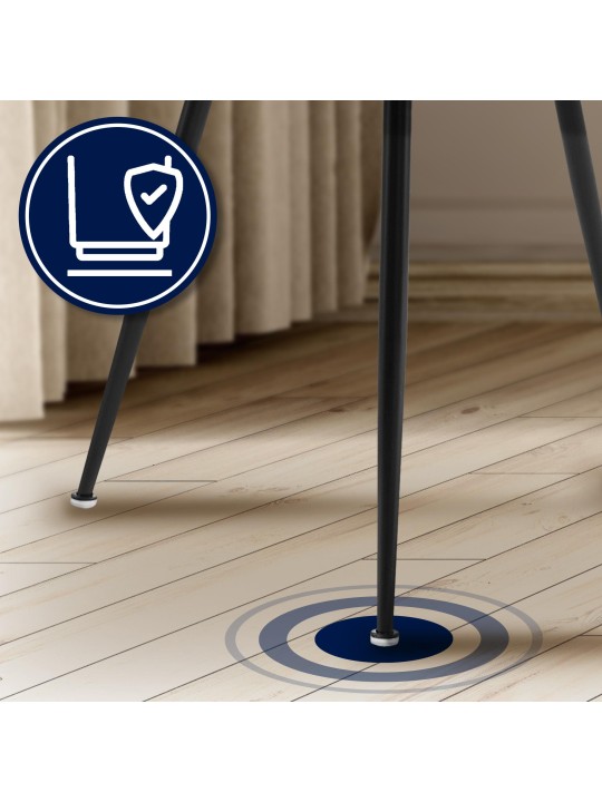 Jaysie zamatová jedálenská stolička, hnedá