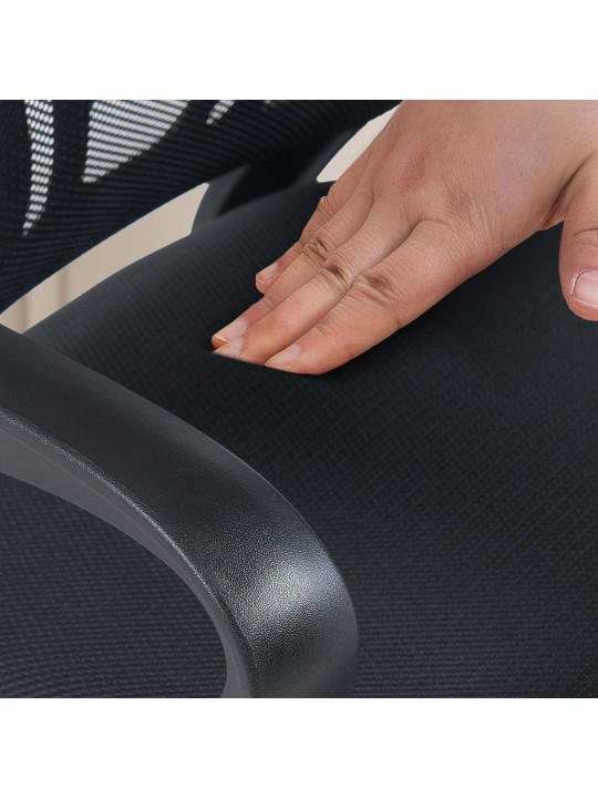 Súprava 2 návštevníckych stoličiek Eureka, čierna Súprava 2 návštevníckych stoličiek Eureka, čierna