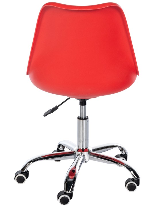 Pracovná stolička Laflin, červená