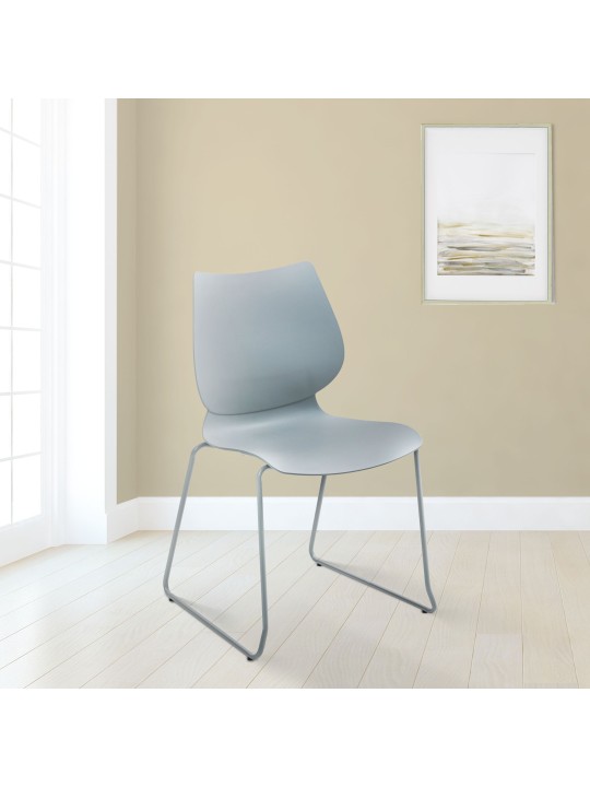 Stolička Houma, sivá