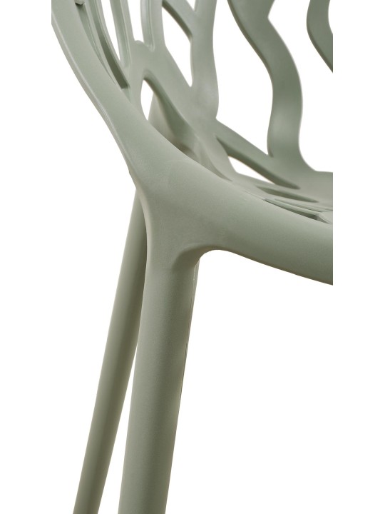 Sada 4 stoličiek Hope, olivová