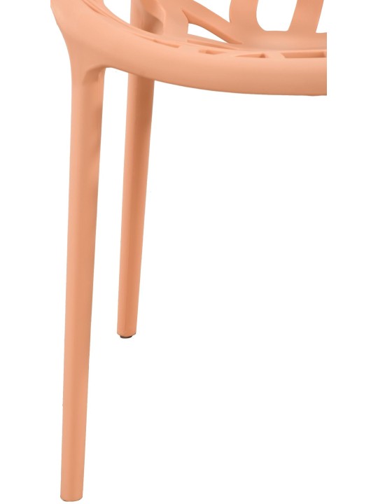 Sada 4 stoličiek Hope, broskyňová