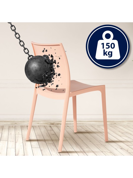 Stolička Meton, broskyňová