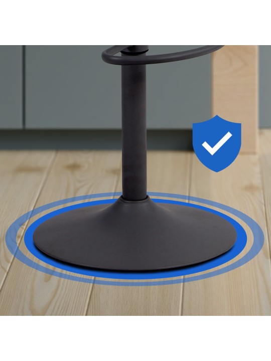 Sada 2 barových stoličiek Aveiro, čierna