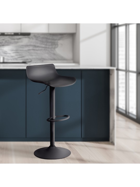 Sada 2 barových stoličiek Aveiro, čierna