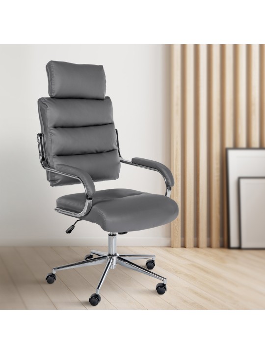 Kancelárske kreslo Campo, sivá