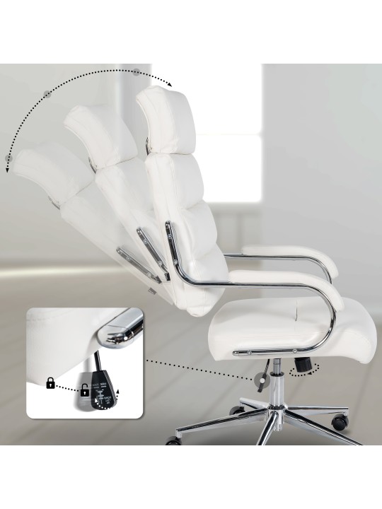 Kancelárske kreslo Campo, biela