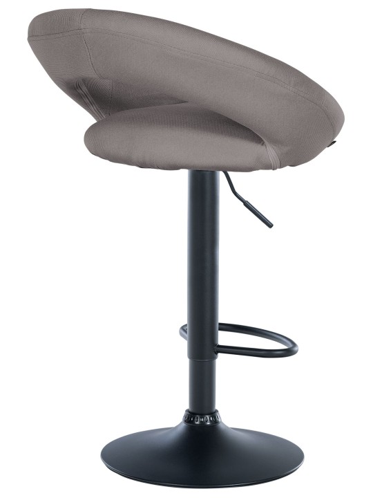 Barová stolička Olinda látka, sivá