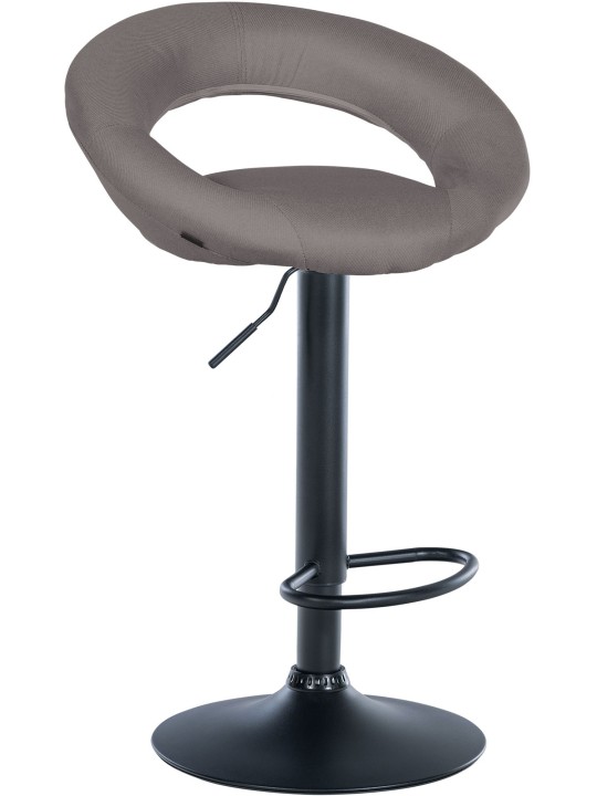 Barová stolička Olinda látka, sivá