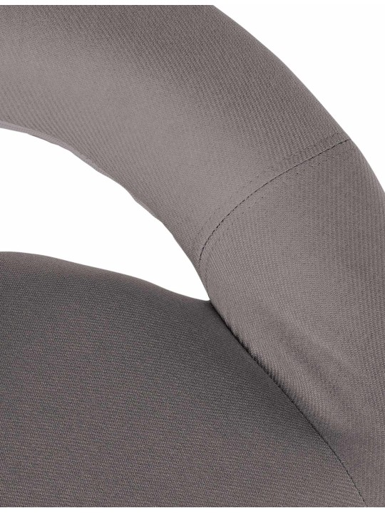 Sada 2 barových stoličiek látka Olinda, sivá