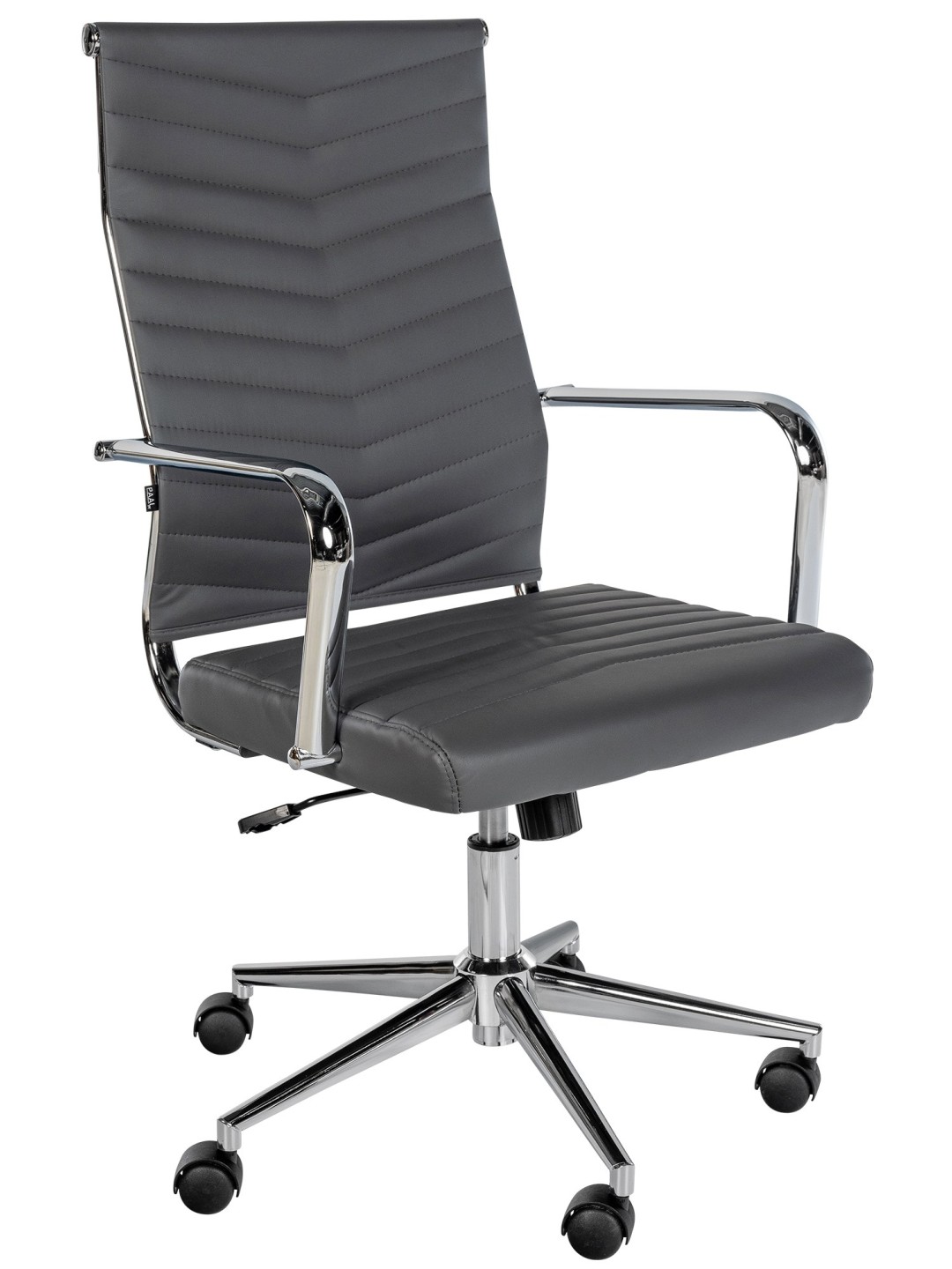 Kancelárske kreslo Canby umelá koža, sivá