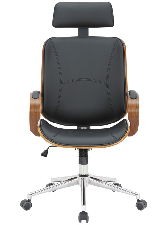 Kancelárska stolička Dayton, orech/čierna
