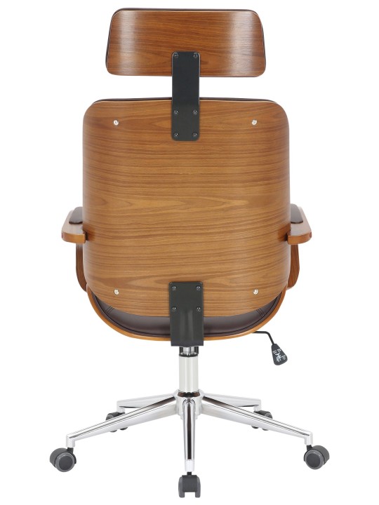 Kancelárska stolička Dayton, orech/hnedá