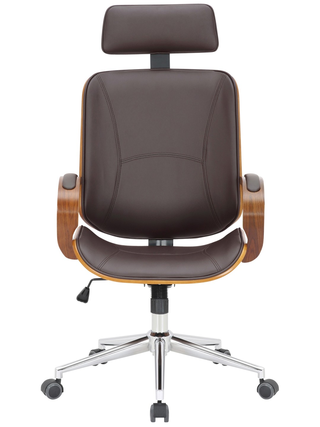 Kancelárska stolička Dayton, orech/hnedá