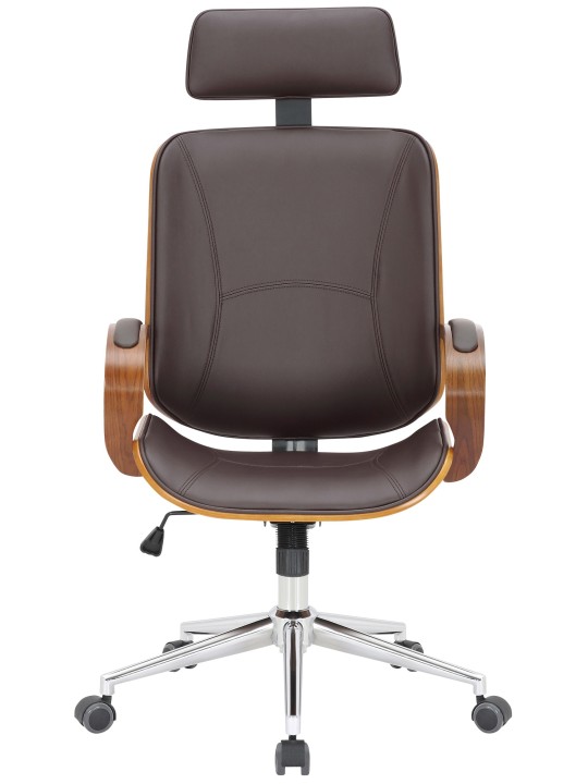 Kancelárska stolička Dayton, orech/hnedá