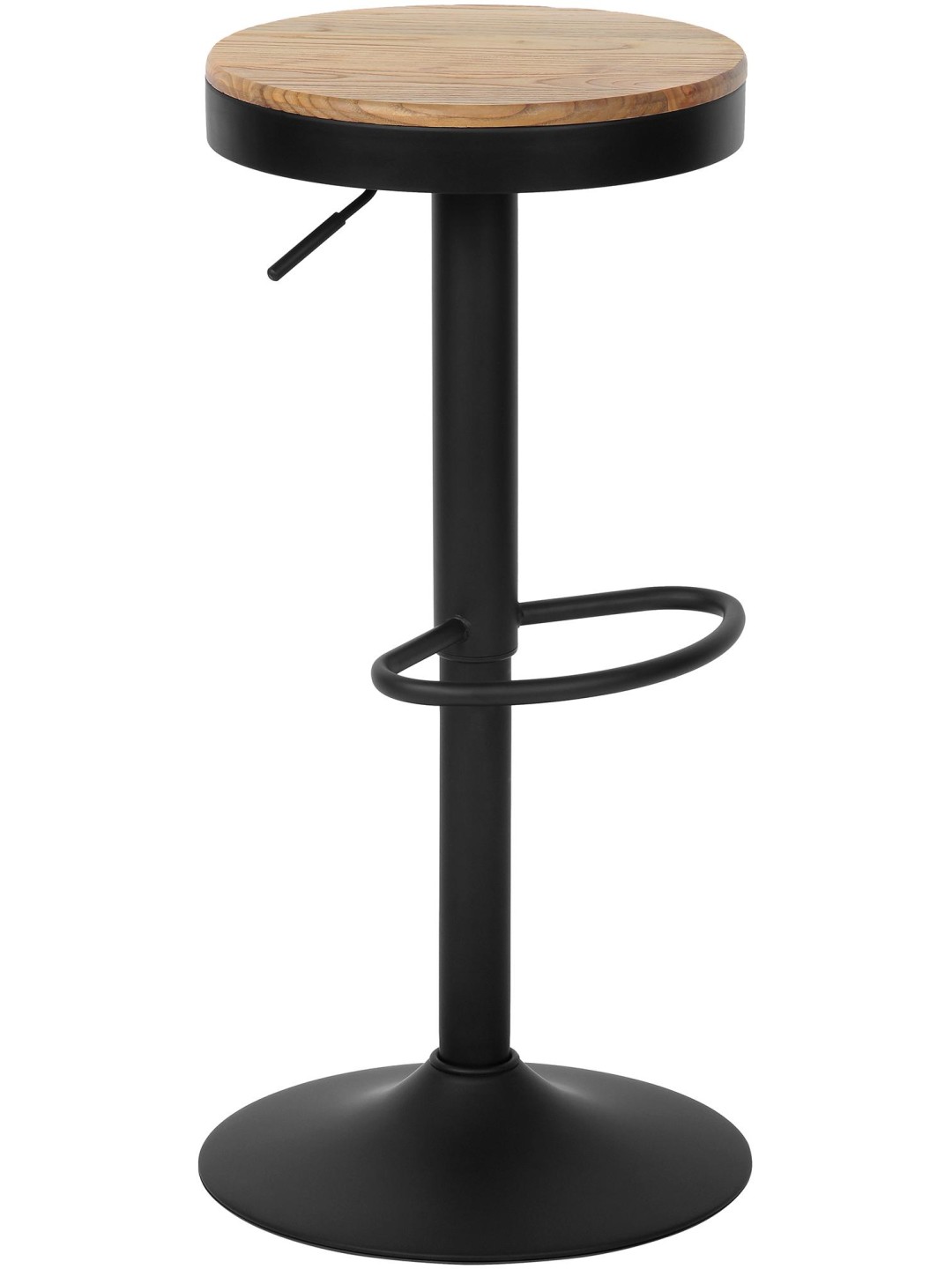 Barová stolička Pitas, prírodná